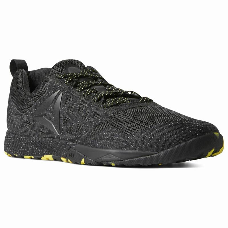 Tenisi Reebok Crossfit Nano 6.0 Covert Barbati Negrii/Galbeni Romania MG4104HT